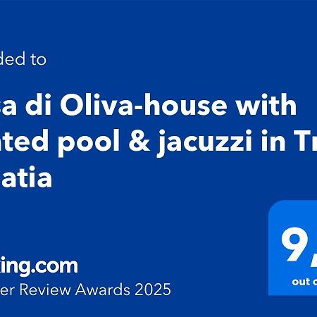Casa Di Oliva-House With Heated Pool & Jacuzzi In Trilj, Croatia Villa Exterior photo