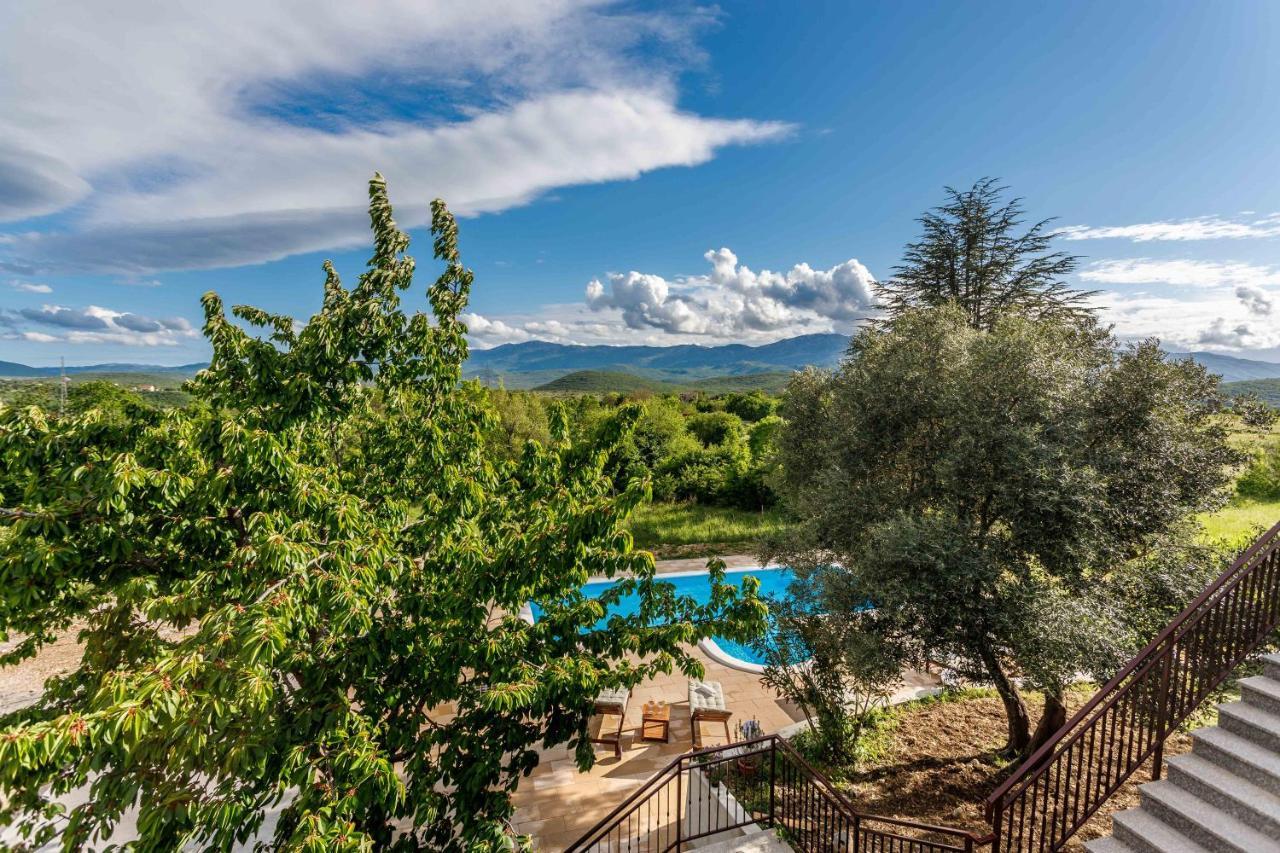 Casa Di Oliva-House With Heated Pool & Jacuzzi In Trilj, Croatia Villa Exterior photo